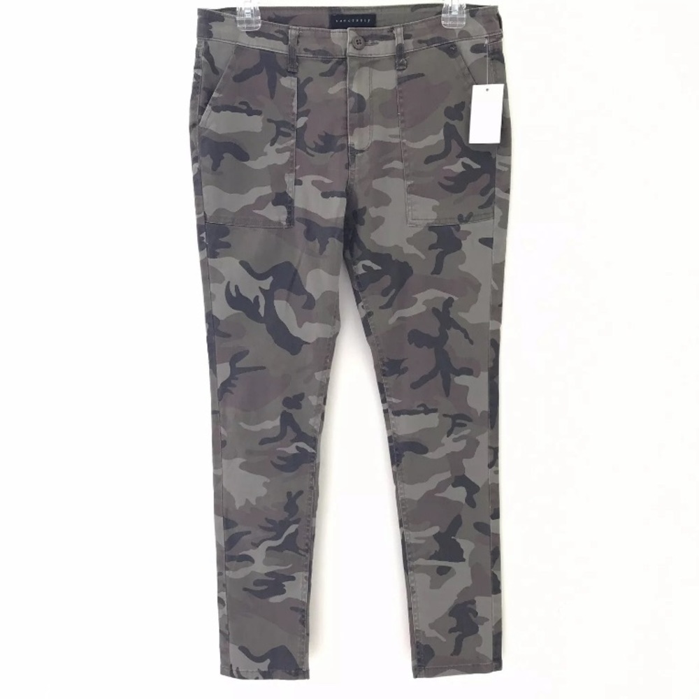 Sanctuary Camo Print Skinny Pants size 28